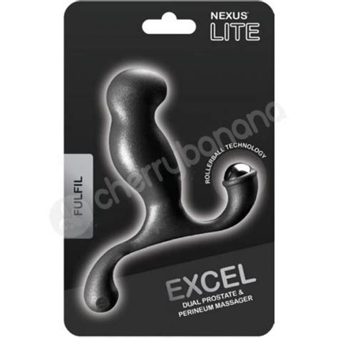 Nexus Lite Excel Black Prostate And Perineum Massager Got Pleasure