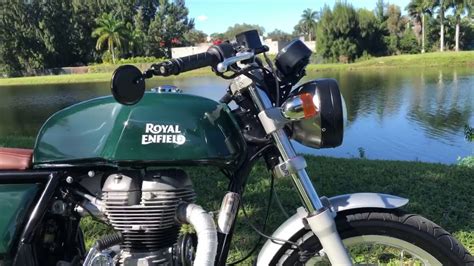 Great savings & free delivery / collection on many items. 2017 ROYAL ENFIELD CONTINENTAL GT - YouTube