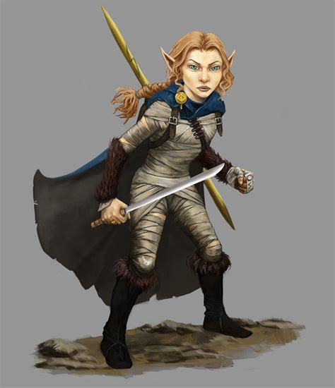 Windstrike Character Portraits Fantasy Female Warrior Dungeons And