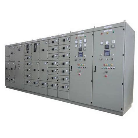 Mild Steel Three Phase Plc Electric Control Panel Ip Rating Ip52 At