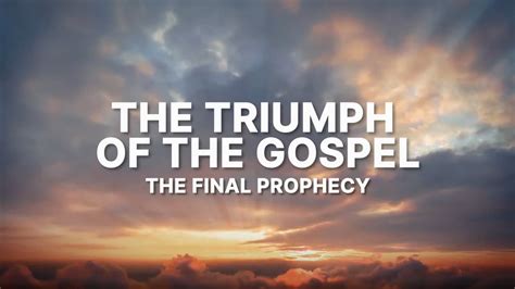 David Jeremiah The Triumph Of The Gospel The Final Prophecy Online