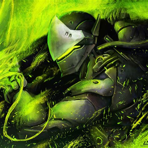 Genji Overwattch Animted 20089 Wallpaper Engine