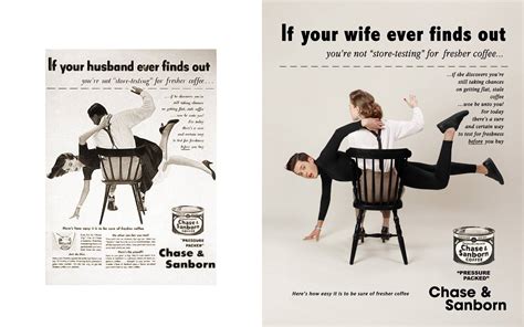 Sexist Midcentury Ads Re Created Flipping Gender Roles Boing Boing
