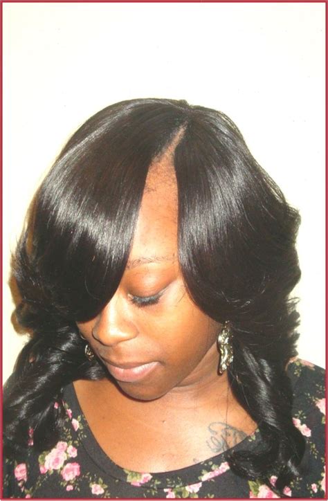 10 Straight Weave Hairstyles With Invisible Part Fashion Style