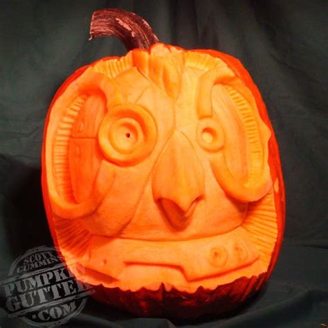 Why is it face of pumpkin that is always carved? Scott Cummins Doesn't Carve Pumpkins, He Sculpts Them - if ...