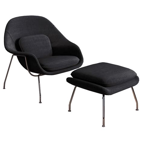 Delight your children and get added functionality by choosing the wonderful. Icon Modern Dark Gray Lounge Chair + Ottoman | Eurway