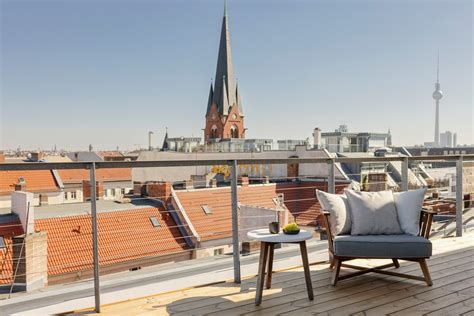 Luxurious Penthouse Flat With Stunning Roof Terrace In Berlin Berlin