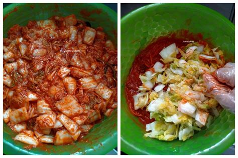 Sawi bisa dipotong menjadi dua bagian jika kimchi yang telah anda buat masih banyak dan anda mulai bosan memakannya, anda bisa menjadikan sup kimchi atau di sebut dengan kimchiguk. Cara untuk membuat Kimchi - Himpunan Resepi FB