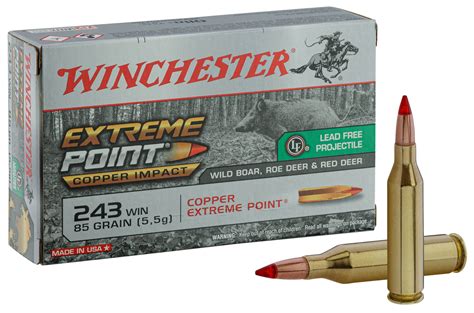 Munition Grande Chasse Winchester Calibre 243 Win