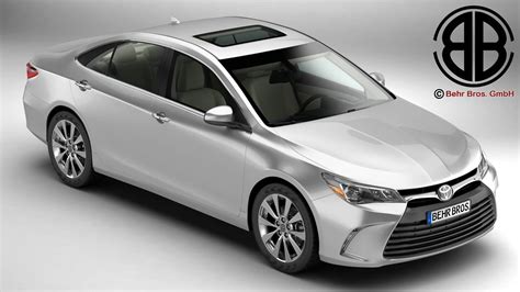 Toyota Camry 2015 3d Model Cgtrader