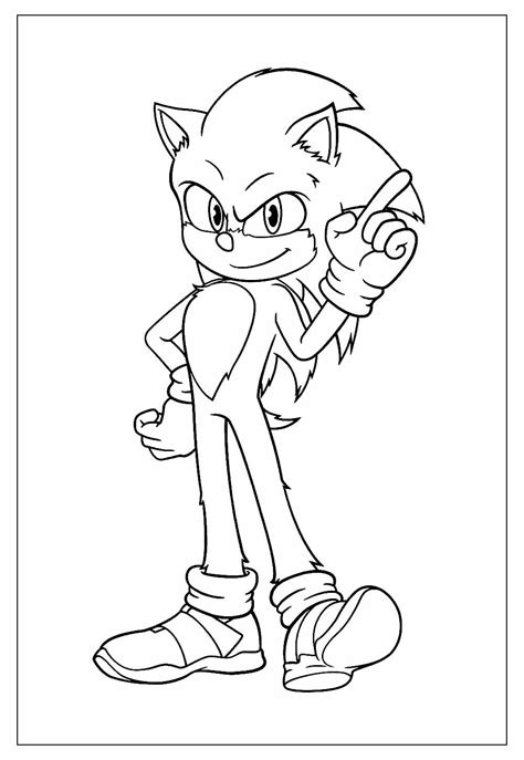 Desenhos Do Sonic Modelos Para Colorir