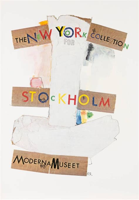 The New York Collection For Stockholm Moderna Museet Sign R R