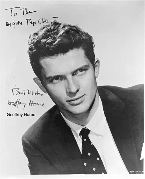 Geoffrey Horne Movies And Autographed Portraits Through