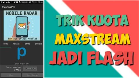 Cara mengubah kuota maxstream menjadi kuota flash. Cara Mengubah Kuota Maxstream Menjadi Flash Menggunakan ...