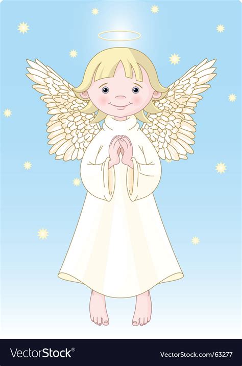 Angel Royalty Free Vector Image Vectorstock