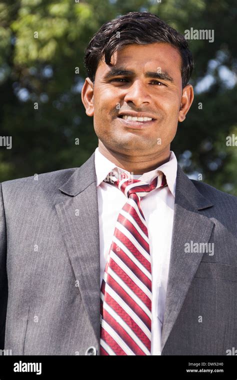 1 Indian Businessman Standing Stock Photo Alamy