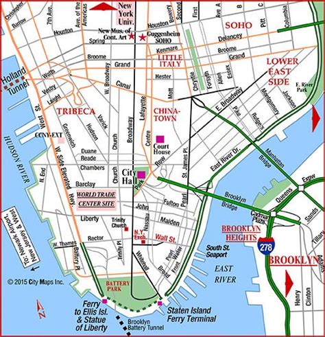 Printable Map Of Lower Manhattan Streets Free Printable Maps Images