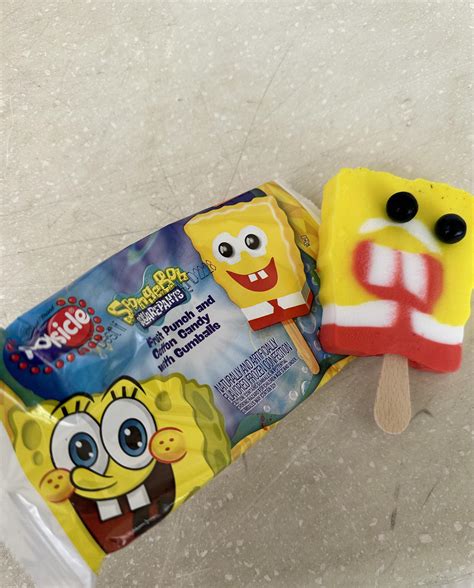 Spongebob Ice Cream Doesnt Look Like Advertised I Feel Scammed R