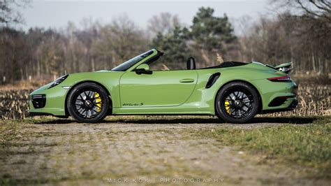 Pts Olive Green Porsche 911 Turbo S Cabriolet Is A Discreet Martini