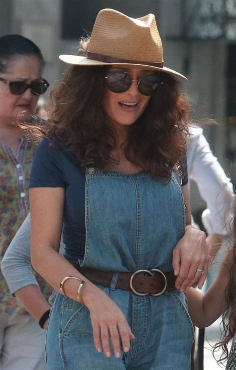 My hair was a constant frizzy poofy mess until i stopped brushing it. You'll Love Salma Hayek For Totally Embracing Her Gorgeous ...