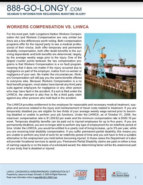 Longshore And Harbor Workers Act