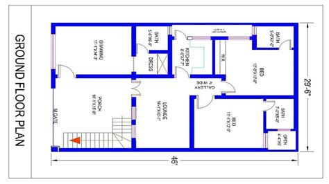 Best Duplex Floor Plans 25x50 Duplex 25x40 Architecture Gopal 2bhk