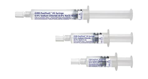 Posiflush Xs Prefilled Saline Syringes Bd