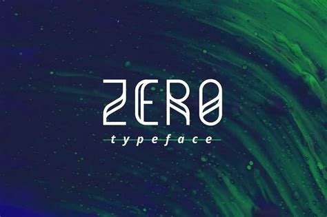Zero Font All Free Fonts