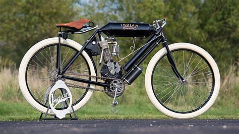 1908 Indian Single Board Track Racer Presented As Lot S86 At Las Vegas