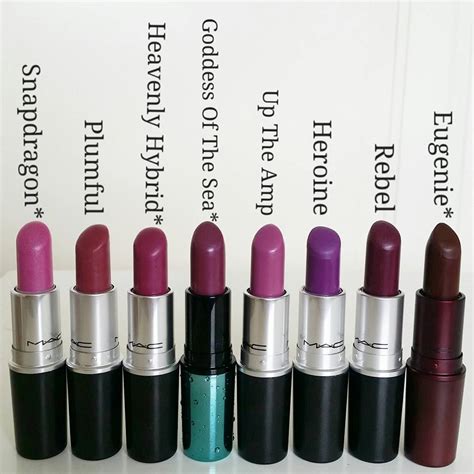 Makeupmadness107byelina Mac Lipsticks Purples