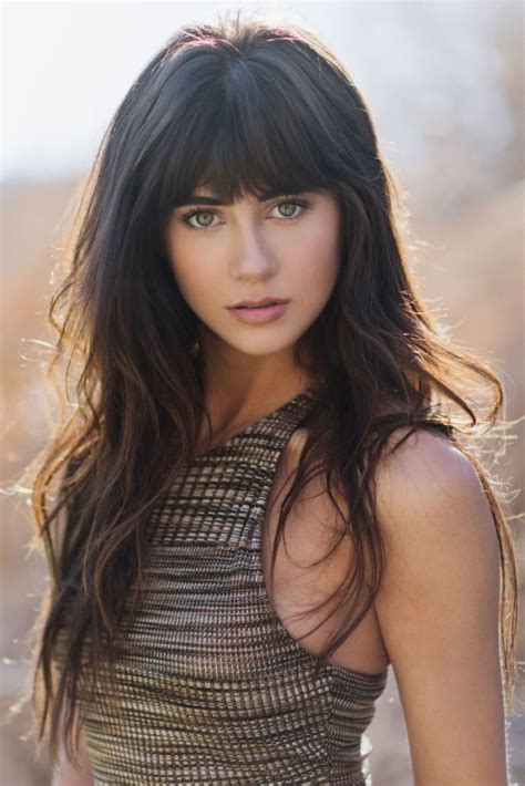 Lots of layers around the face and crown. 32 Glamorous Long Haircuts with Bangs for Women