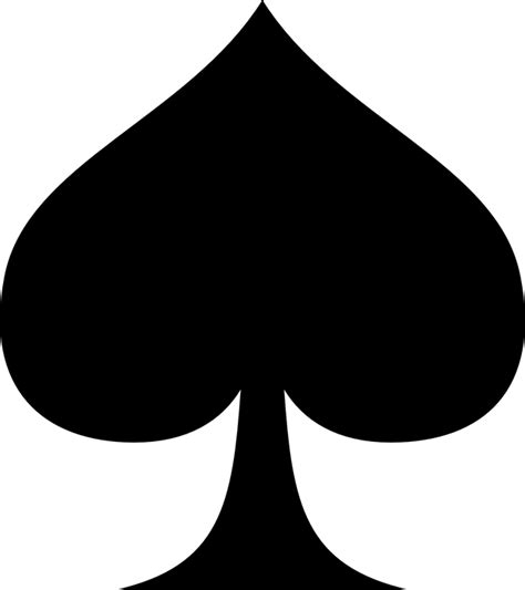 Playing cards poker spades game card shovel cards ace casino. Free vector graphic: Suit Of Spades, Spade, Spades - Free Image on Pixabay - 145116