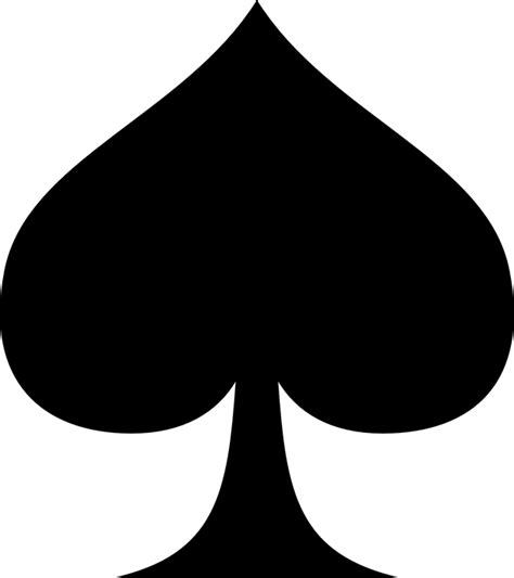 Download in under 30 seconds. Suit Of Spades Spade Card · Free vector graphic on Pixabay