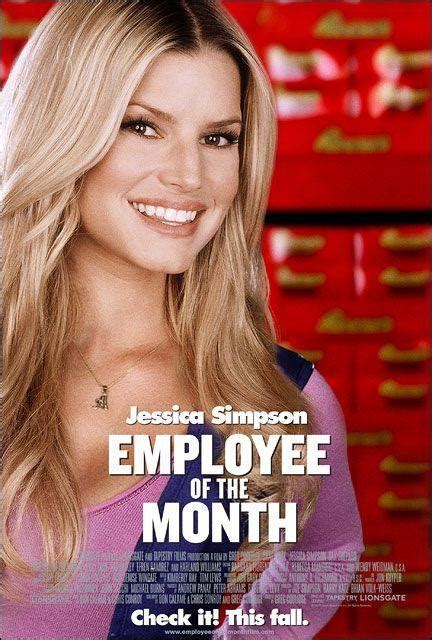 Jessica Simpson Employee Of The Month Hot