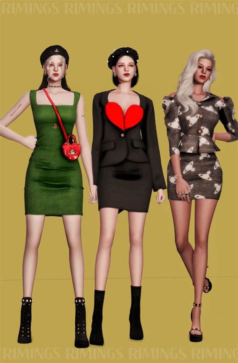 Vivienne Collection From Rimings Sims Vivienne Fashion
