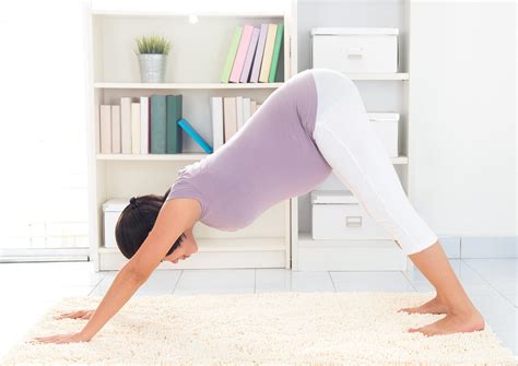 Yoga Moves For Pregnancy Pains Popsugar Moms