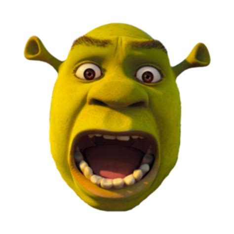Shrek Screaming Shrek T Shirt Teepublic