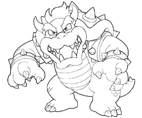 I had taken a dragon, and the rest of the world had accepted. Bowser Jr Coloring Pages Coloring Home | Mario coloring ...