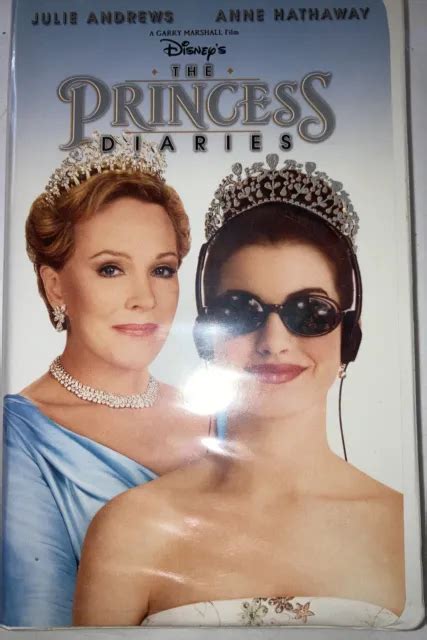 Disney S The Princess Diaries Vhs Julie Andrews Anne Hathaway W Inserts Picclick