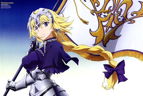 jeanne d arc saber ruler joan of arc fate fate apocrypha fate stay night