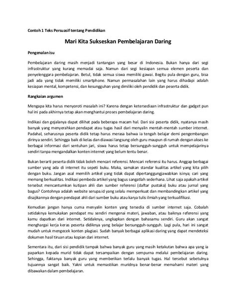 Contoh Soal Teks Persuasi Kelas 8 – Beinyu.com