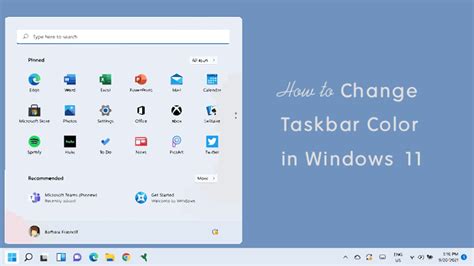 How To Change Taskbar Color In Windows 11 Otechworld