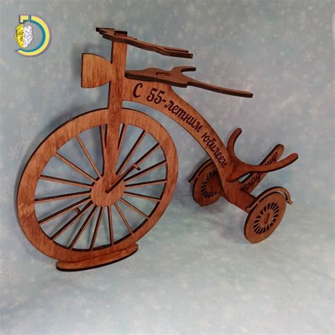 Laser Cut Bicycle 3d Puzzle Model Free Vector Dxf Download