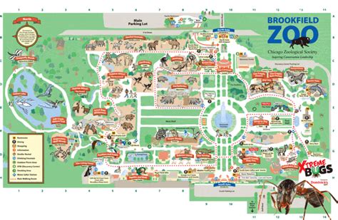 Brookfield Zoo Map My Blog