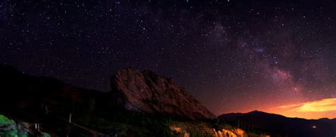 Starry Night Sky Above Saint Thaddeus Monastery Iran Poster Print By