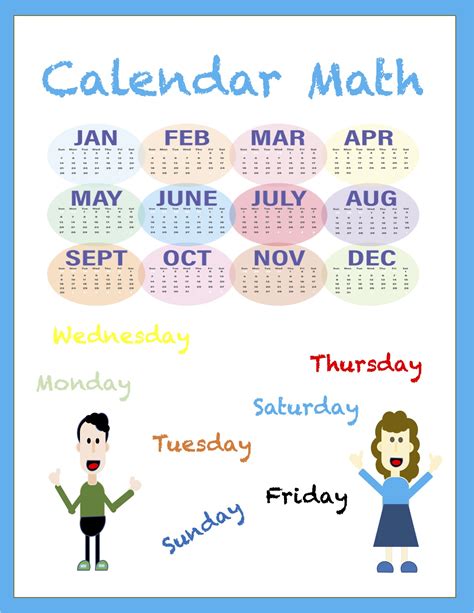 Calendar Math Worksheets Made By Teachers