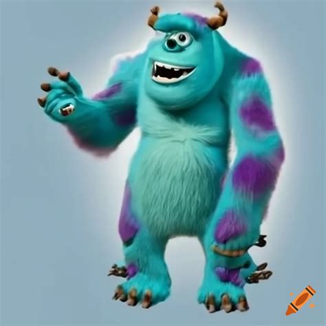Sully From Monsters Inc On Craiyon
