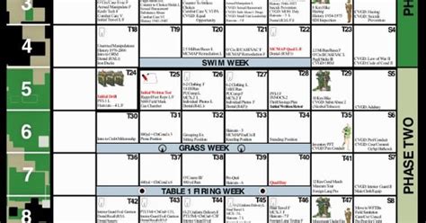Marine Corps Boot Camp Calendar Mcrdpimarinesmilportals76docs