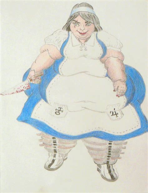 Evil Alice out of Wonderland version 10 coloring 1 by ENT2PRI9SE on