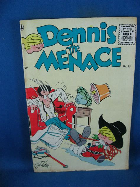 Dennis The Menace 15 Vg 1956 Comic Books Golden Age Pines
